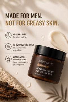 Aevoskin™ Fragrance Body Butter For Men